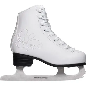 Zimní brusle Dívčí lední brusle Arcore LUXURY JR 30 Bílá