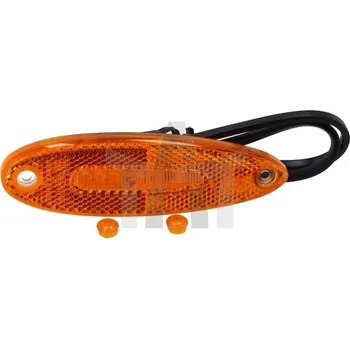 Autodíl Lampa obrysová diodová 12/24V žlutá 12/36V Fristom FT-076ZLED