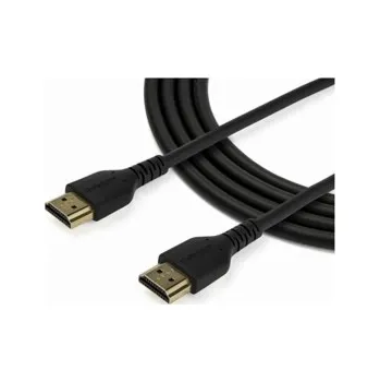 Video kabel StarTech.com 1.5m (4.9ft) Premium High Speed HDMI Cable with Ethernet, 4K - Prémiově vysoká rychlost - kabel HDMI s ethernetem - HDMI s piny (male) do HDMI s piny (male) - 1.5 m - odstíněný - černá -