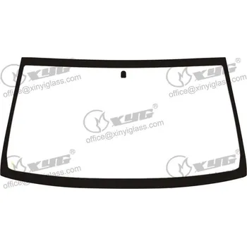 Autosklo Starline Čelní sklo - zelené - modrý pruh ASXX 6258AGNBL