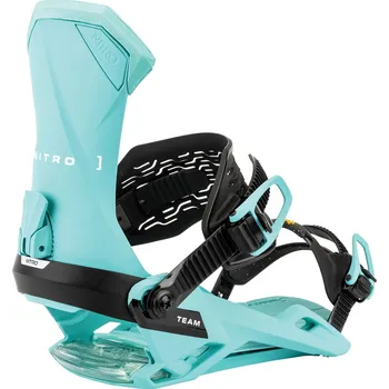 Vázání na snowboard Vázání na snowboard Nitro Team fresh blue L 2026 - Odesíláme do 24 hodin