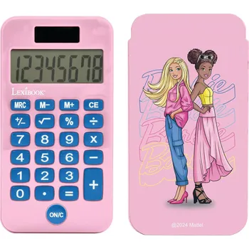 Kalkulačka Lexibook Kapesní kalkulačka - Barbie