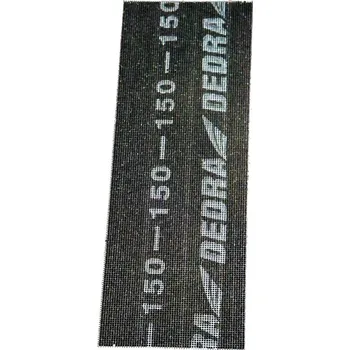 Brusný kotouč Brusná mřížka na sádrokarton 105x280 mm hrubost 150 DEDRA 1540-150