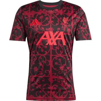 Pánské oblečení adidas Liverpool Pre Match Shirt 2025 2026 Adults Black M