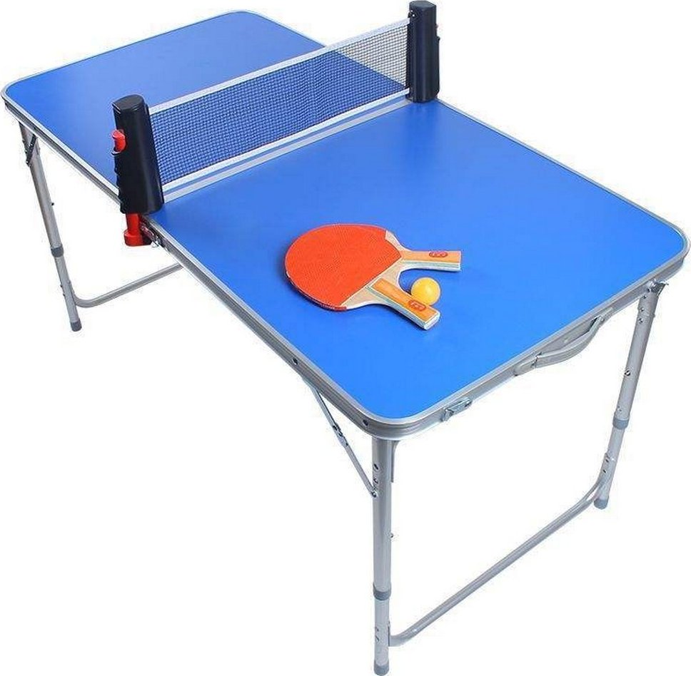 Stůl vše na stolní tenis Mini stůl MT005 modrá 160 x 60 x 70 cm