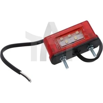 Osvětlení SPZ Světlo osvětlení SPZ červené LED+světlo FT-016ALED