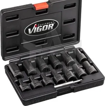 Gola sada Sada nástrčných hlavic 1/2" na poškozené šrouby 10 dílů V2404N
