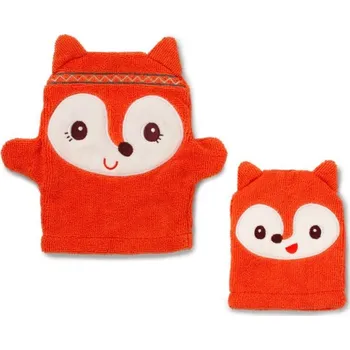 teploměr do vody pro miminko Lilliputiens - koupací žínky - liška Alice