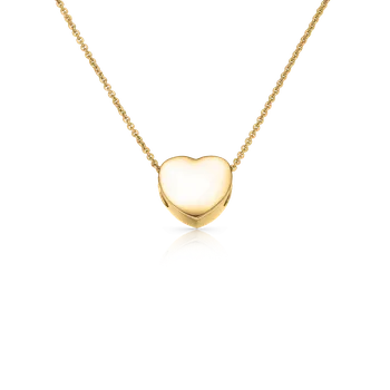 Náhrdelník Zlatý náhrdelník Heart Basic Barva: Žluté zlato
