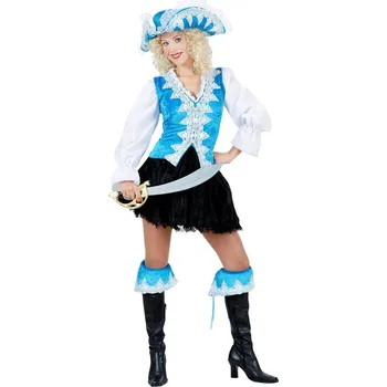 Karnevalový kostým Dámský kostým kapitánka pirátů - M