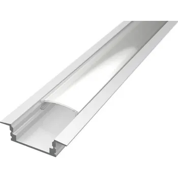 LED osvětlení Ledshopik LED profil vestavný ALPI MICRO-K-BIG bílý - LED profil MICRO-K-BIG bílý - 1m
