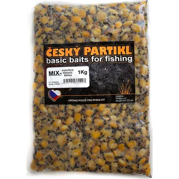 Návnadová surovina Ostatní Vařený partikl ČP MIX Hmotnost: 1kg Získejte slevu -5% za registraci v e-shopu