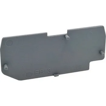 Koncová přepážka Elektro Bečov pro svorky PS 2,5 (1+2) a rozpojovací svorky PS 2,5 D BA101005.21