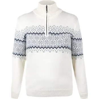 Dámská móda Kama dámský pletený Merino svetr 5058 101 - přírodně bílá S