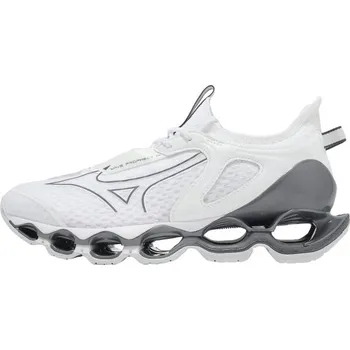 Pánská běžecká obuv Pánská běžecká obuv Mizuno WAVE PROPHECY 14 10.5 Bílá, Šedá