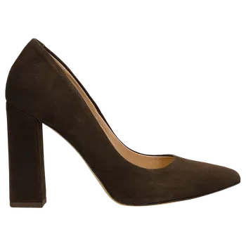 Dámské lodičky Hnědé Dámské Lodičky Na Vysokém Sloupku Wojas 3503962 40