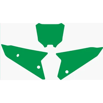 BLACKBIRD Plate Nálepky Zelená Honda CRF450 3147/000008