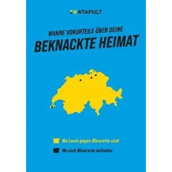 Komiks pro dospělé Wahre Vorurteile über deine beknackte Heimat - Katapult [DE] (2023, Brožovaná, Katapult-Verlag)