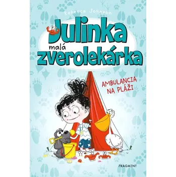 Cizojazyčná kniha Julinka – malá zverolekárka 5 – Ambulancia na pláži (Johnson Rebecca, 2023)