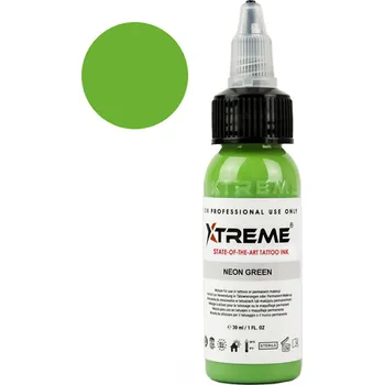 Tetovací barva XTreme Ink - Neon Green 30ml