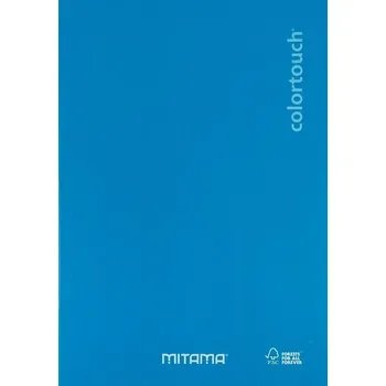 Sešit Sešit "Color Touch", A5+, linkovaný, 40+2 listů, cyan, MITAMA 62002-90223