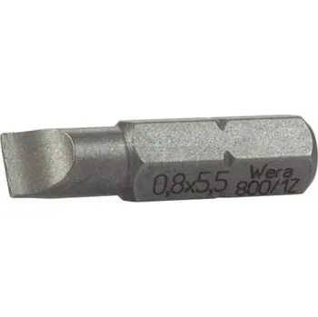 Bit Wera Bit plochý 1,2 x 6,5 mm / 25 mm, 102-072061