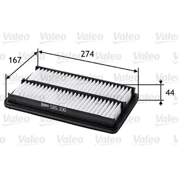 Vzduchový filtr Vzduchový filtr VALEO 585330