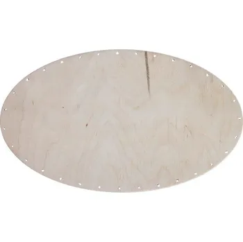 Překližka Překl.tl.4mm elipsa 30x18cm s otvor 22P3018E