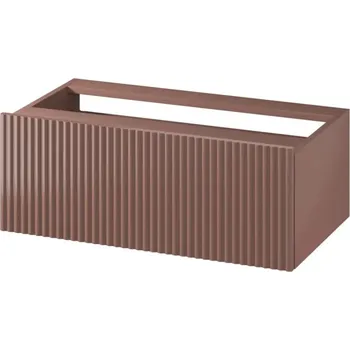 Koupelnový nábytek CERSANIT 3D Skříňka Cersanit Kontra 80 pod desku marsala, S1004-004 S1004-004