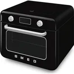 Smeg Stolní kombinovaná parní trouba, 30l, černá COF01BLEU