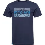Pánské tričko LOAP BRUM XXL Tmavě modrá, Mix
