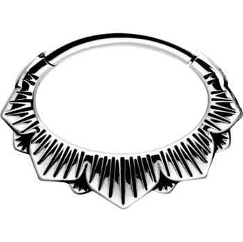 Piercing Piercing Wildcat Floral Hinged stříbrný 1,2 x 6mm