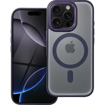 Náhradní kryt pro mobilní telefon Kryt Matte Mag Cover Case s Magsafe iPhone 16 Pro Purple