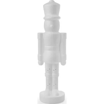 Vánoční dekorace Vojáček / louskáček 10x35 cm polystyren - 8596475684569