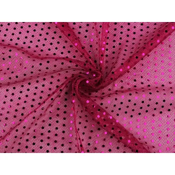 Flitrový úplet Ø4 mm METRÁŽ - 5 pink