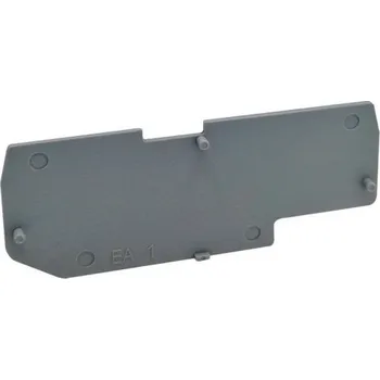 Koncová přepážka Elektro Bečov pro svorky PS 2,5 (2+2) a rozpojovací svorky PS 2,5 D (1+2) BA101010.21