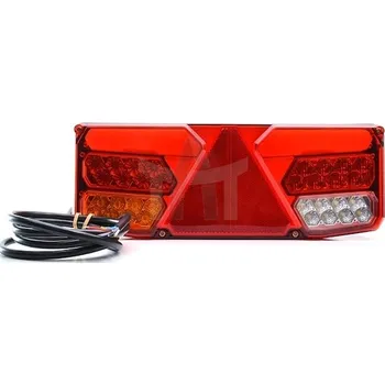 Auto-moto Světlo zadní diodové 7-funkční 12/24V levé WAS W137DL/1036