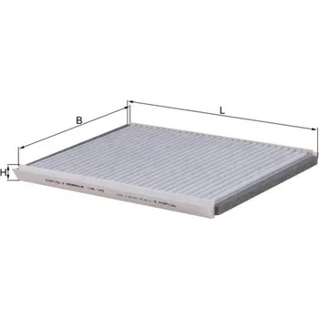 Ventilátor topení a klimatizace Filtr, vzduch v interiéru KNECHT LAK 143