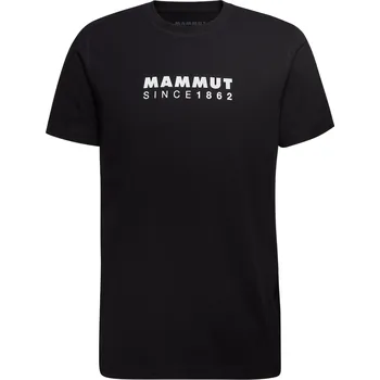 Pánské tričko Mammut Core T-Shirt Logo Men black 0001 černá XL