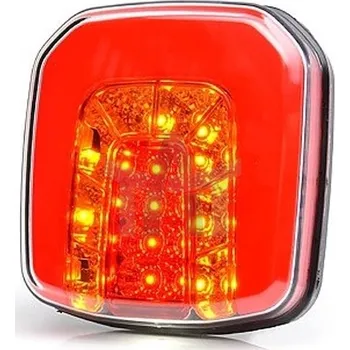 Autodíl Lampa zadní diodová 12/24V 4-funkční WAS W145/1088