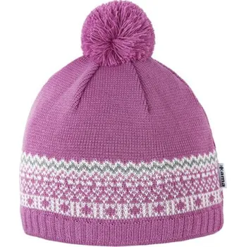 Čepice Kama dětská pletená Merino čepice B106 134 - růžová UNI