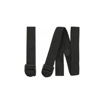 Upínací popruh Stahovací popruh Brandit Straps 120 cm 2 ks - černý, 120