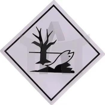 Samolepka ADR bílá škodlivý materiál MTX-ADR-RYBA