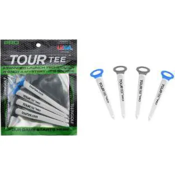 Golfová tyčka TOUR TEE týčka Pro Green Pack 4 (4x3,15")