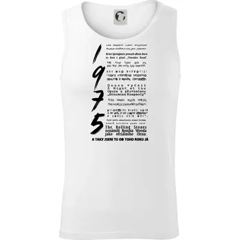 Pro rockera k narozeninám 1975 - Tílko pánské Core - L ( Bílá )