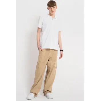 Reporter Young | Chlapecké CARGO kalhoty v béžové barvě, s kapsami - Barva BÉŽOVÁ, Velikost 146 251-0110B-14-210-1