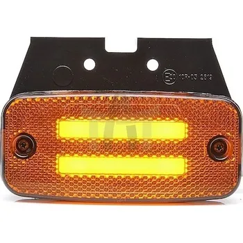 Přídavný světlomet Lampa obrysová LED oranžová 12V/24V WAS W158/1138
