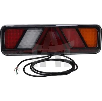 Zadní světlomet Světlo zadní diodové 24V 6-funkční pravé FRISTOM FT-700-066PLED