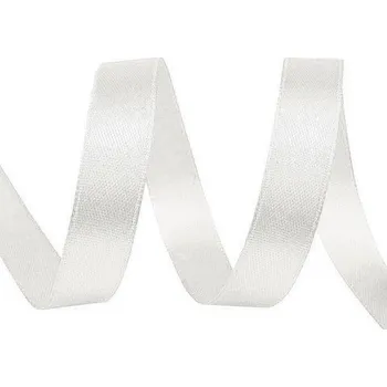 Stuha Atlasová stuha šíře 12 mm Varianta: 42 krémová nejsvět., Balení: 22.5 m