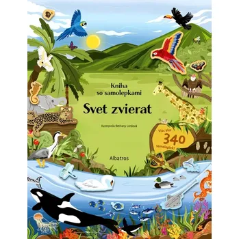 Cizojazyčná kniha Kniha so samolepkami - Svet zvierat (Hannah Joli, 2024)